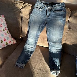 Buckle Black Moto Jeans